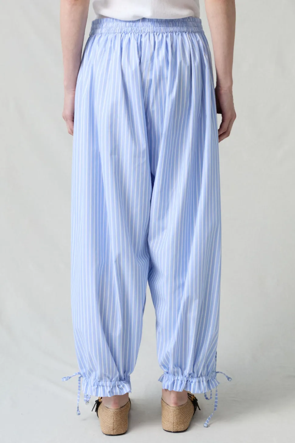 Balloon Pant Blue Stripe