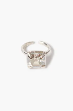 Caprice Crystal Toe Ring Ice