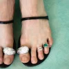 Ripple Toe Ring Set